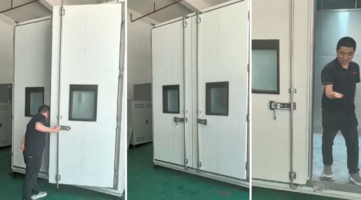 台硕定制型步入式恒温恒湿试验箱，上线！