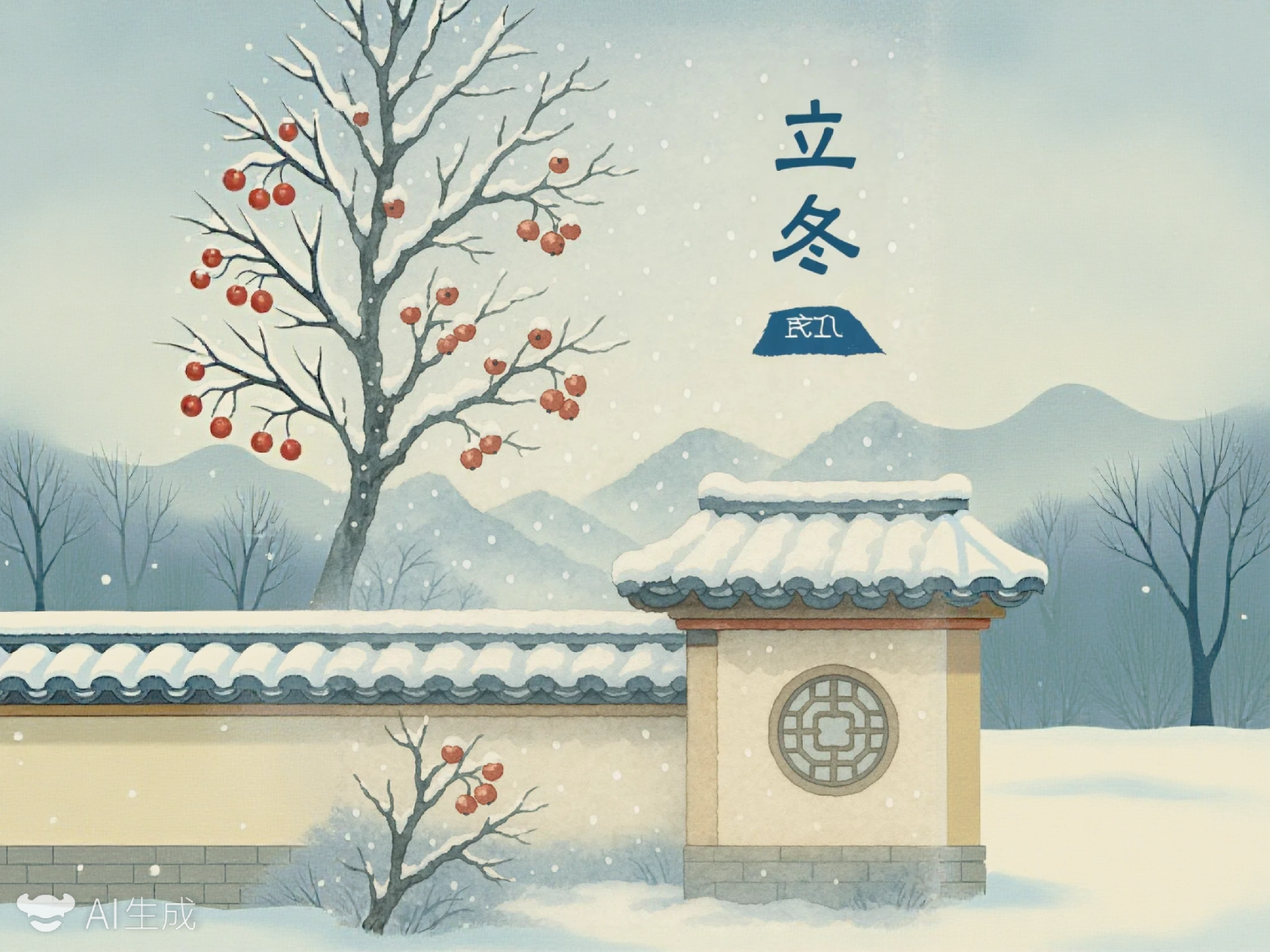 今日立冬，万物收藏，冬暖安康！